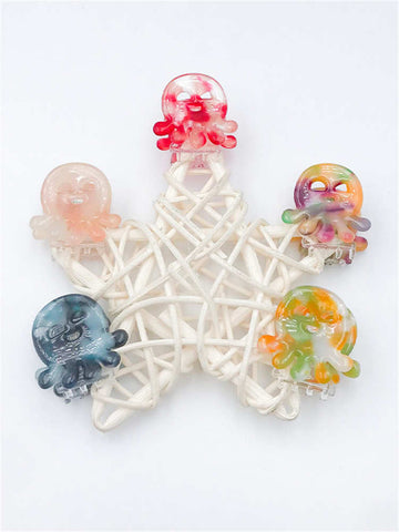 Mini Octopus Clip Acetate Hairpin