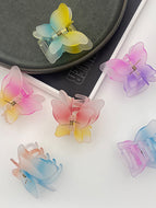 Double Layer Butterfly Gradient Hairpin Hair Accessories