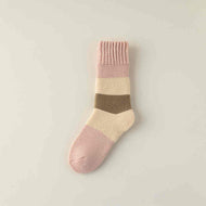 Thick Pink Series Socks