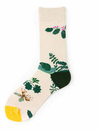 Bee Leaves Unisex Socks