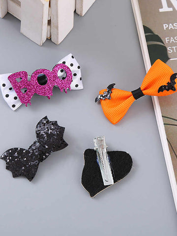 Halloween Bat Bow Children's Hair Clip