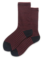 Ten Colors of Striped Socks for Women