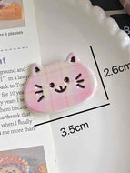 Colorful Kitten Small Hair Clip