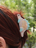 Three-color Dinosaur Hairpin