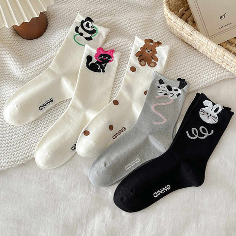 Panda Cartoon Animal Socks