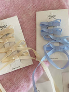 Ribbon Bow Hairpin