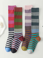 Women's Long Striped Socks All-match Trendy Socks