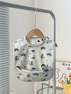 Panda Shark Baby Waterproof Bib