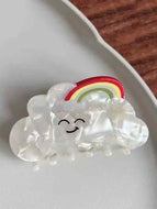 Cloud Smiley Face Hairpin