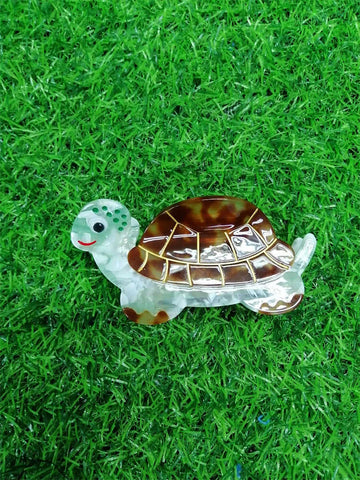 Marine Animal Turtle Hair Clip