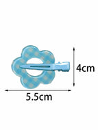 Jelly Color Flower Cute Clip