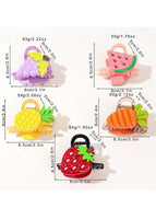 Pineapple Strawberry Fruit Series Hair Clip