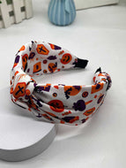 Halloween Knotted Hair Accessories Face Wash Headband