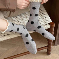 Large Polka Dot Women's Socks