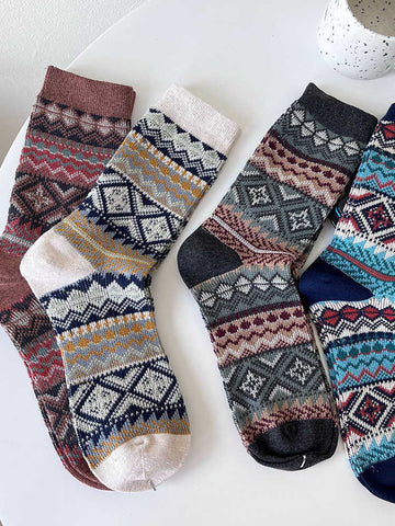 Men's Retro Ethnic Style Socks