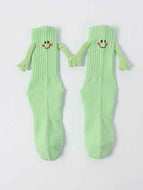 Cute and Funny Smiley Face Colored Socks