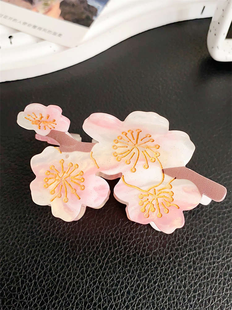 Wintersweet Flower Hairpin for Girls