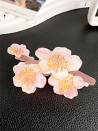 Wintersweet Flower Hairpin for Girls