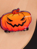 Pumpkin Ghost Halloween Creative Hair Clip