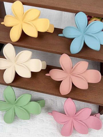 One-piece Flower Hairpin for Braided Hair