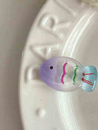 Gradient Color Cute Fish Small Hairpin