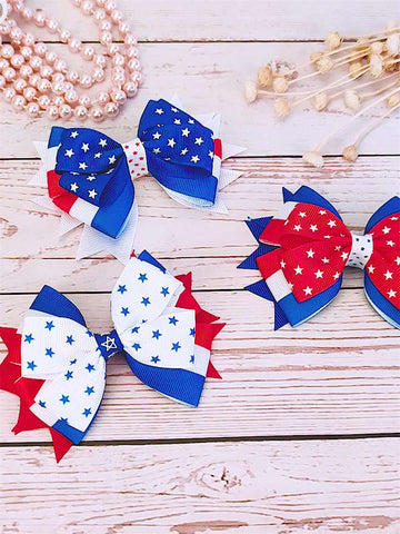 Children's Star Bow Hairpins