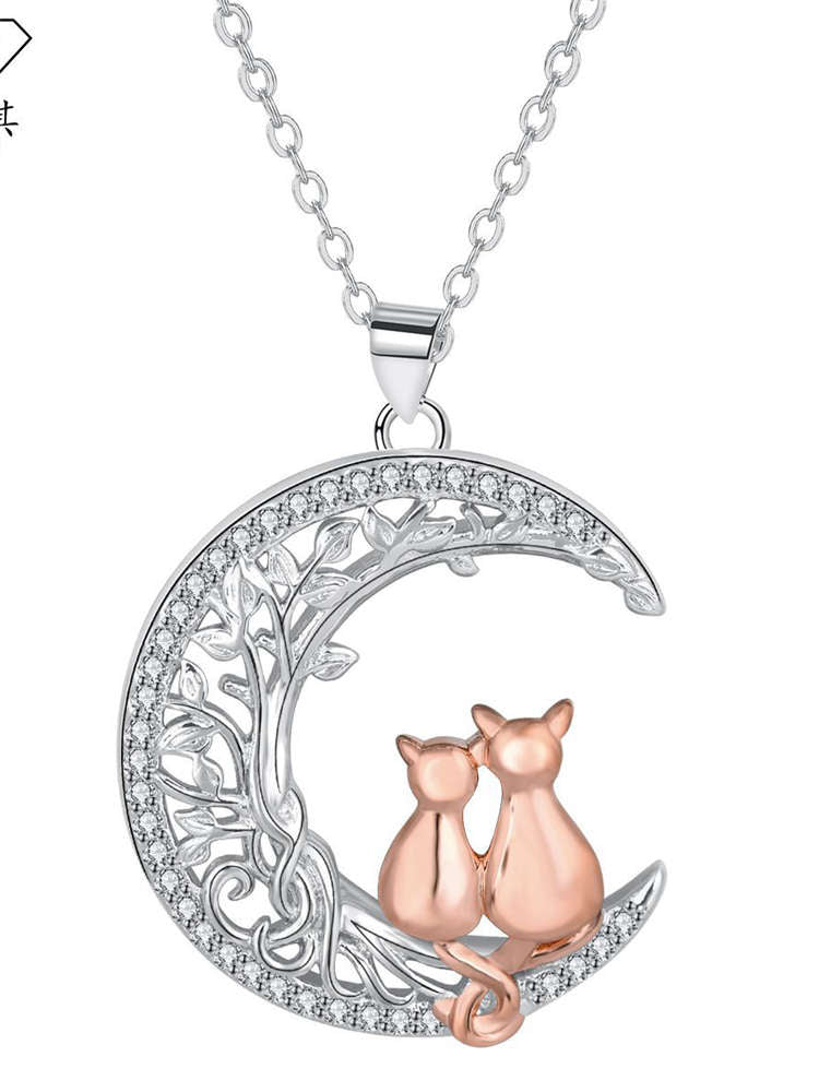 Animal Necklace for Women Love Heart Symbol Jewelry