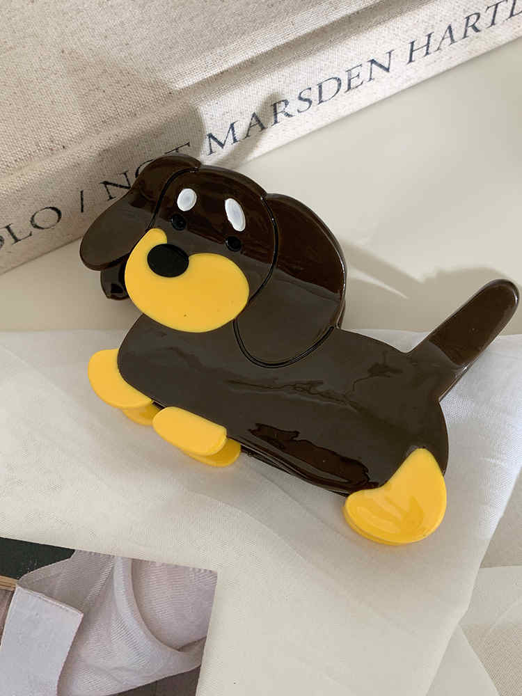 Cartoon Puppy Animal Hair Clip