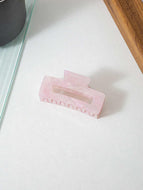 Square Vintage Textured Hair Clip