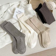 Plain All-match Women's Socks