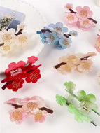 Wintersweet Flower Hairpin for Girls