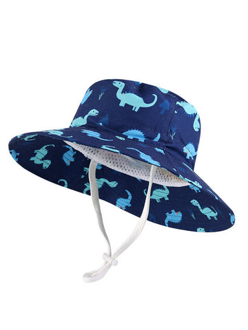 Dinosaur Cartoon Baby Sun Hat