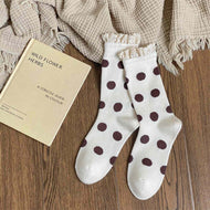 Large Polka Dot Women's Socks