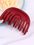 Solid Color Large Hair Clip for Girls