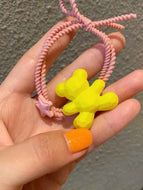 Colorful Bear Hair Rope Rubber Band