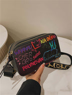 Graffiti Messenger Ladies Bag Female Handbag