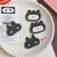 Bear and Bunny Hairpin