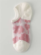 Patchwork Floral Socks Low Rise Sock