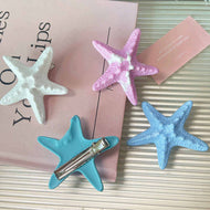 Multicolor Starfish Hairpin