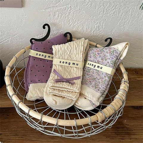 Small Floral Women's Socks