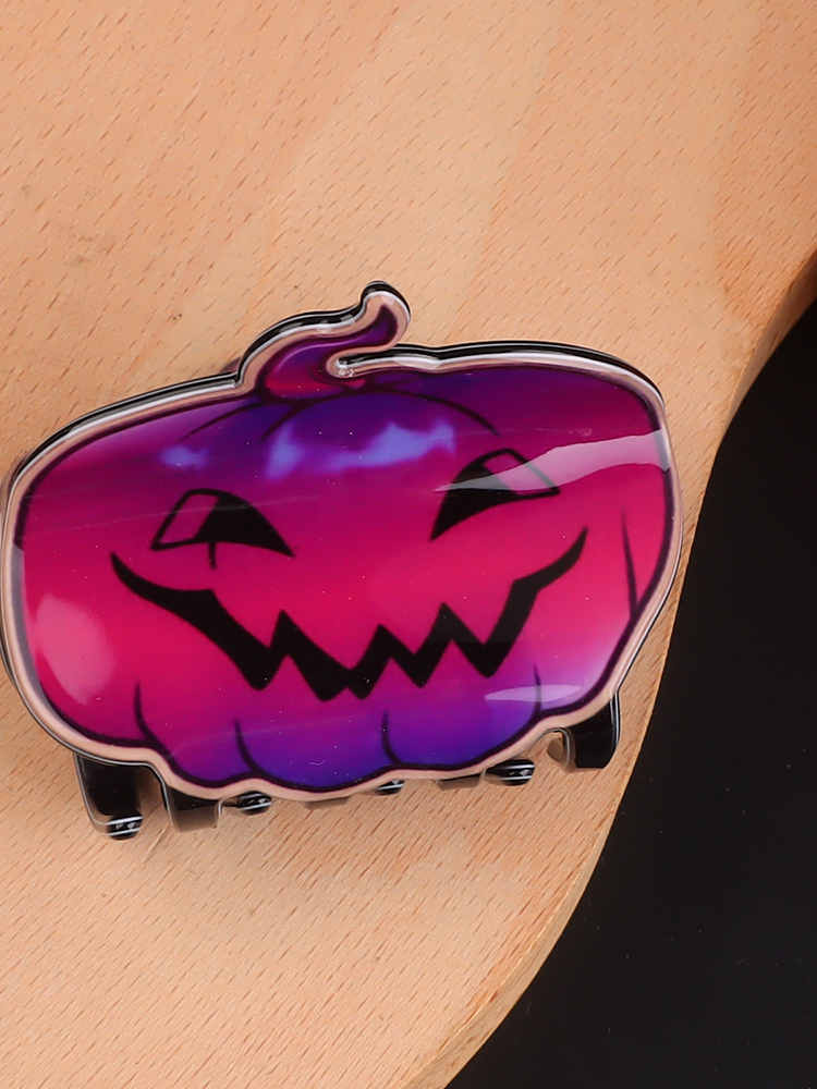 Pumpkin Ghost Halloween Creative Hair Clip