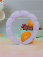 Solid Color Cloud Sponge Headband