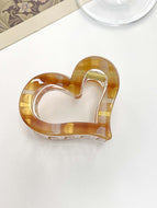 Heart Design Hair Claw