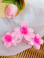 Candy Colored Flower Hair Clip