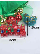 Colorful Candy Christmas Hair Clip