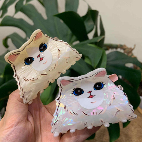 Big-eyed Cat All-match Hair Clip