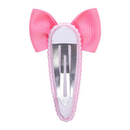 Baby Hairpin- Bow Solid Color