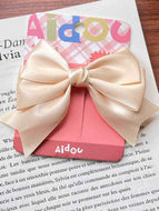 Solid Color Bow Hairpin