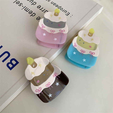 Cake Shape Hair Clip