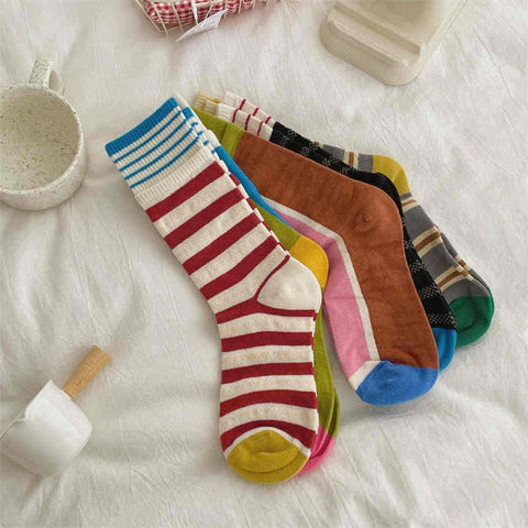 Color Block Versatile Socks